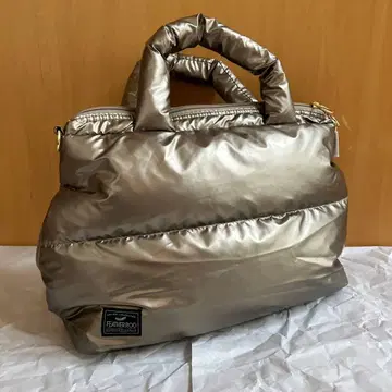 새상품급 중고 ROOTOTE 토트백 다크 골드 루트토트