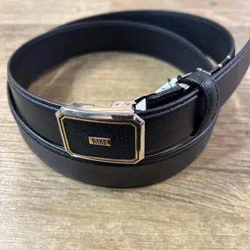 DAKS 가죽 벨트 버클식 L 사이즈 새상품 미사용 택 포함