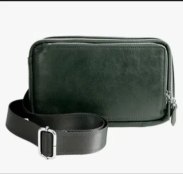 바디백 이탈리아 가죽 블랙