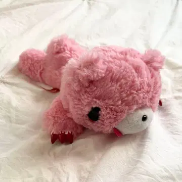 척스GP 그루미 봉제 인형 외형과 촉감 주먹 사이즈 핑크