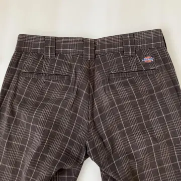 Dickies 체크 무늬 치노 W76 구제 의류 레어 디자인