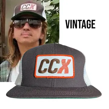 데드스탁 키요하루 착용 USA 80s CCX 메쉬 캡 와펜