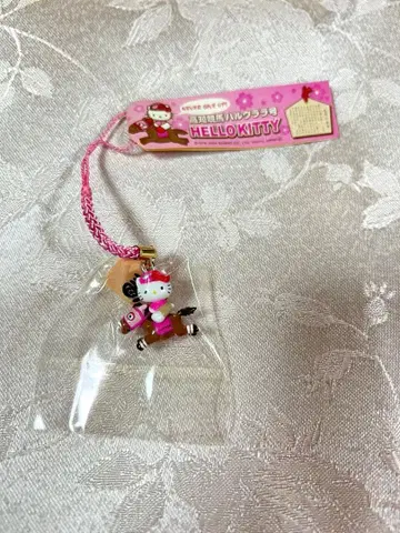 [ 미사용 미개봉 ] 고치 헬로키티 하루우라라 스트랩