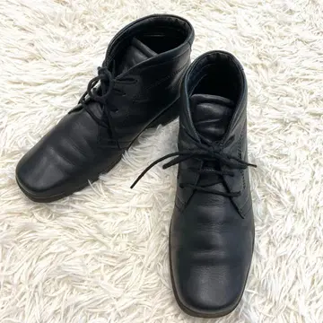 ecco GORE-TEX 가죽 하이컷 스니커즈 숏부츠 23