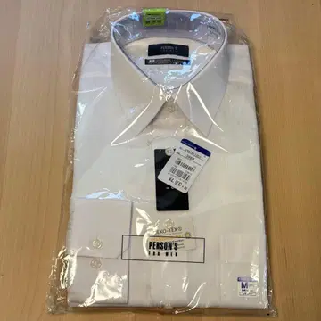 [ 미개봉 새상품 ] PERSON'S 화이트 와이셔츠 M 사이즈