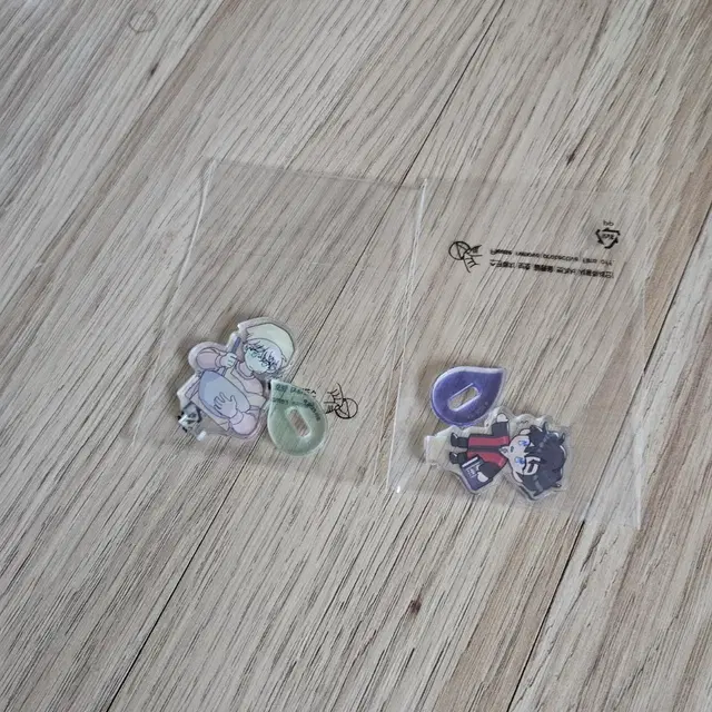 뿌리없는나무 뿌없나 미니 아크릴 스탠드 희서 태경 bl