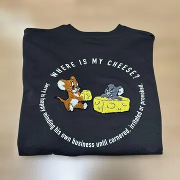 새상품 톰과 제리 맨투맨 트레이닝복 M 사이즈