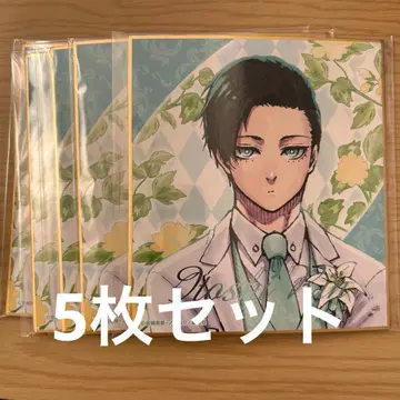 이토시 린 블루 록 미니 색지 원화전 블루 록전 블루로전 색지