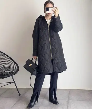 미사용 정가 22,000엔 Emma Taylor 퀼팅 푸드코트