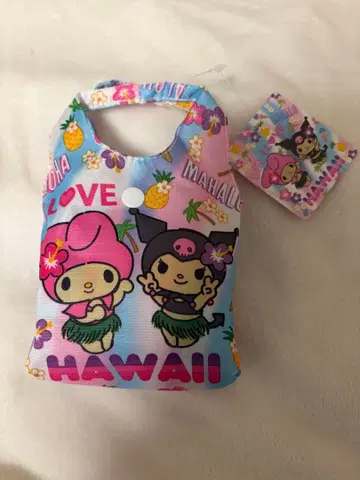 마이멜로디 쿠로미 하와이 백