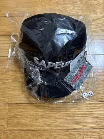 SAPEur 캡 블랙 L-XL 미사용 새상품 택 포함