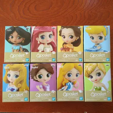 반다이 Qposket 피규어 8체 세트