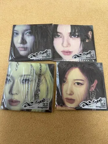 aespa 앨범 Armageddon 4개 세트