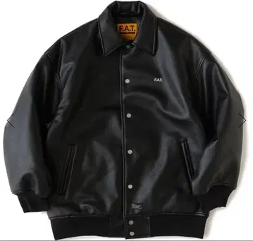FAT COOPERS PU 가죽 자켓 XL 블랙