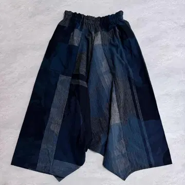 타마키 니이메 tamaki niime 와이드 팬츠 큐롯 그린