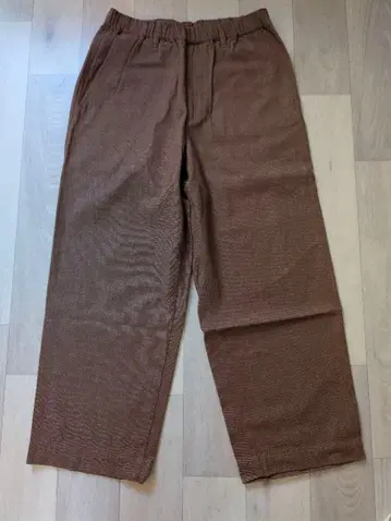 HEALTH cotton easy Pants brown