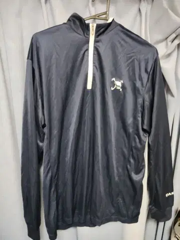 OAKLEY(오클리) 네이비 하프 지퍼 셔츠