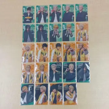 무대 WIND BREAKER 랜덤 클리어 카드 24장