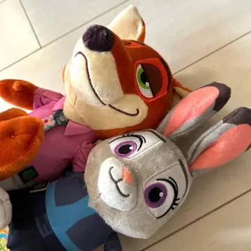 주토피아2 페어 봉제 인형