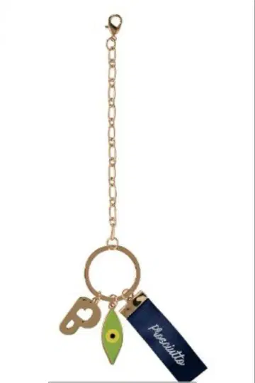 [ 완판 ] 죠죠 황금의 바람 아베일 백참 키링 프로슈토