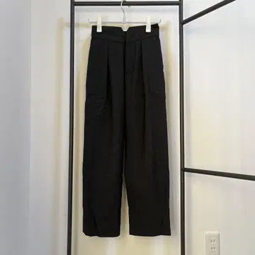 여성용 팬츠 36 그레이 유나이티드 애로우즈 울