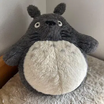 특대형 토토로 봉제 인형 그레이/화이트