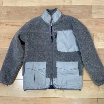 그레이 플리스 자켓