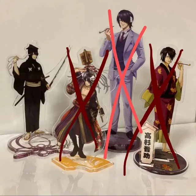 타카스기 아크릴 스탠드 공구 수트 정장 검 음양사