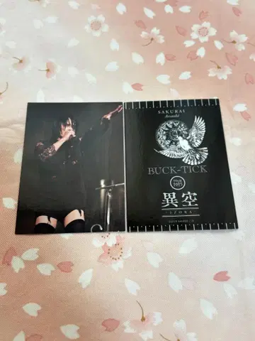 BUCK-TICK 사쿠라이 아츠시 트레이딩 카드 1장 [ 11 ]