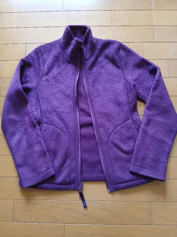 유니클로 리버서블 플리스 후드티 S