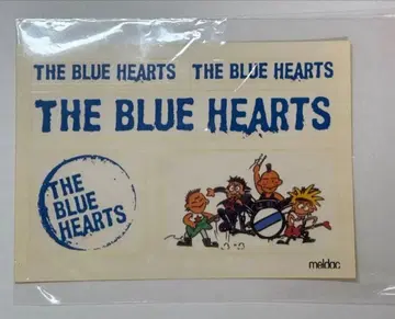 [ 레어 ] THE BLUE HEARTS 블루하츠 스티커