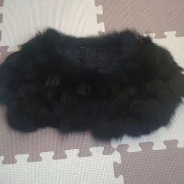 블랙 퍼 볼레로