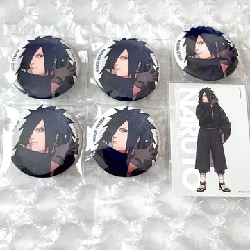NARUTO 베이스야드 캔뱃지 특전 우치하 마다라