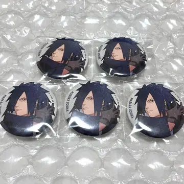 NARUTO 베이스야드 캔뱃지 우치하 마다라 마다라 5개