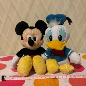 미키마우스 도널드 덕 봉제 인형 세트