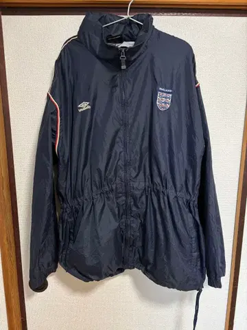 [ 레어 ] 엄브로 잉글랜드 대표 자수 로고 나일론 자켓 레어