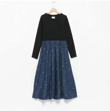 [링크] 리본 자수 원피스