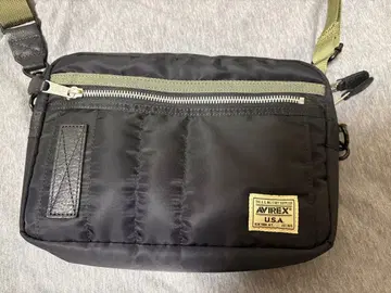 AVIREX 뉴 플라이트 나일론 박스 숄더백