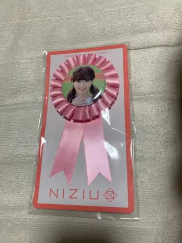 NiziU 미이히 로제트 캔 배지 MIIHI