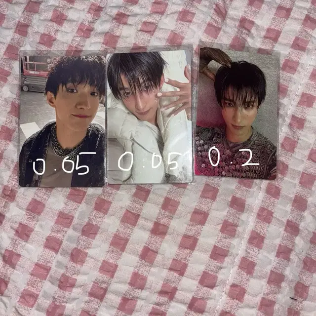 세븐틴 포카 도겸 승관 디노