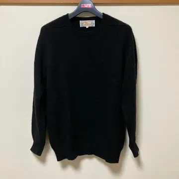 Peter Blance 블랙 니트 스웨터 42