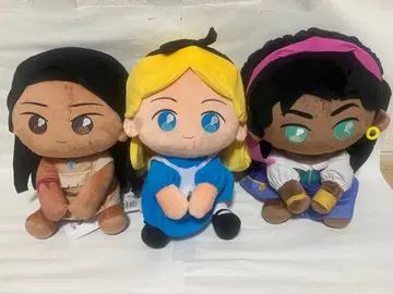 울리미 봉제 인형 앨리스 에스메랄다 포카혼타스 3체 세트