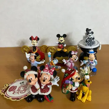 디즈니 크리스마스 오너먼트 9체 세트