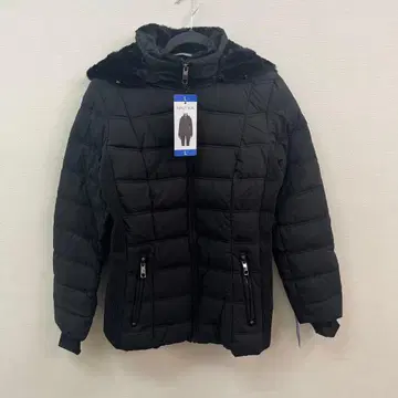 NAUTICA 여성용 패딩 자켓 L 블랙 발수 후드 탈부착