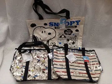 스누피 토트백 3세트
