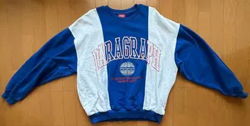 PARAGRAPH 패러그래프 맨투맨 트레이닝복 파랑