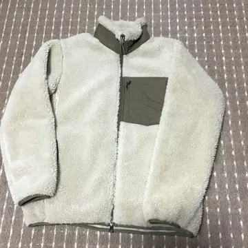 UNIQLO 아이보리 보아 플리스 자켓 M 사이즈