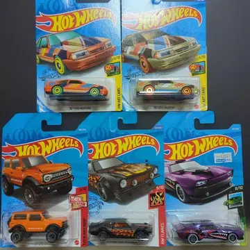 Hot Wheels HW ART CARS 6대 세트 Ba
