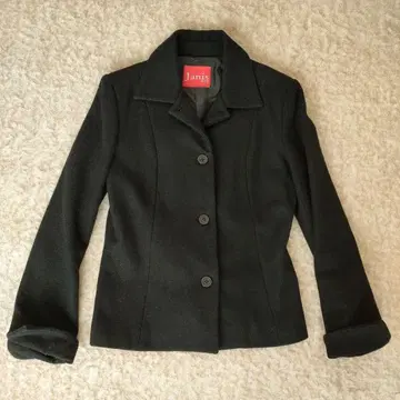 Janis 블랙 테일러드 자켓