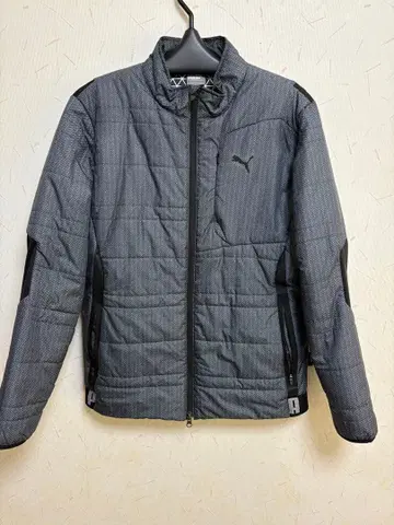 PUMA 골프 남성용 자켓 L 사이즈 그레이